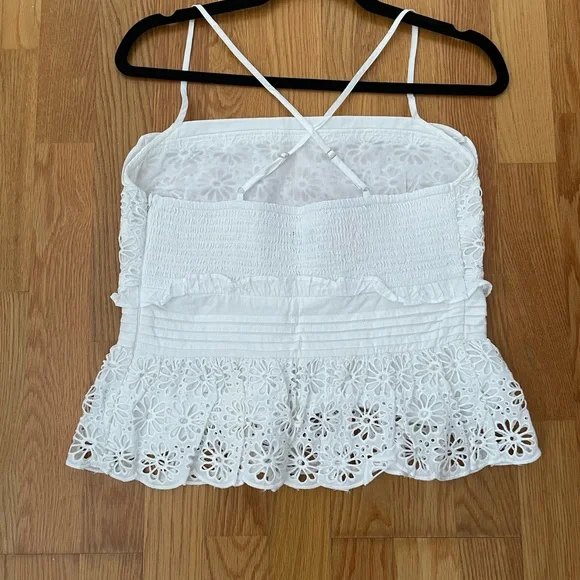 J. Crew White Floral Lace Camisole - Picture 2 of 4